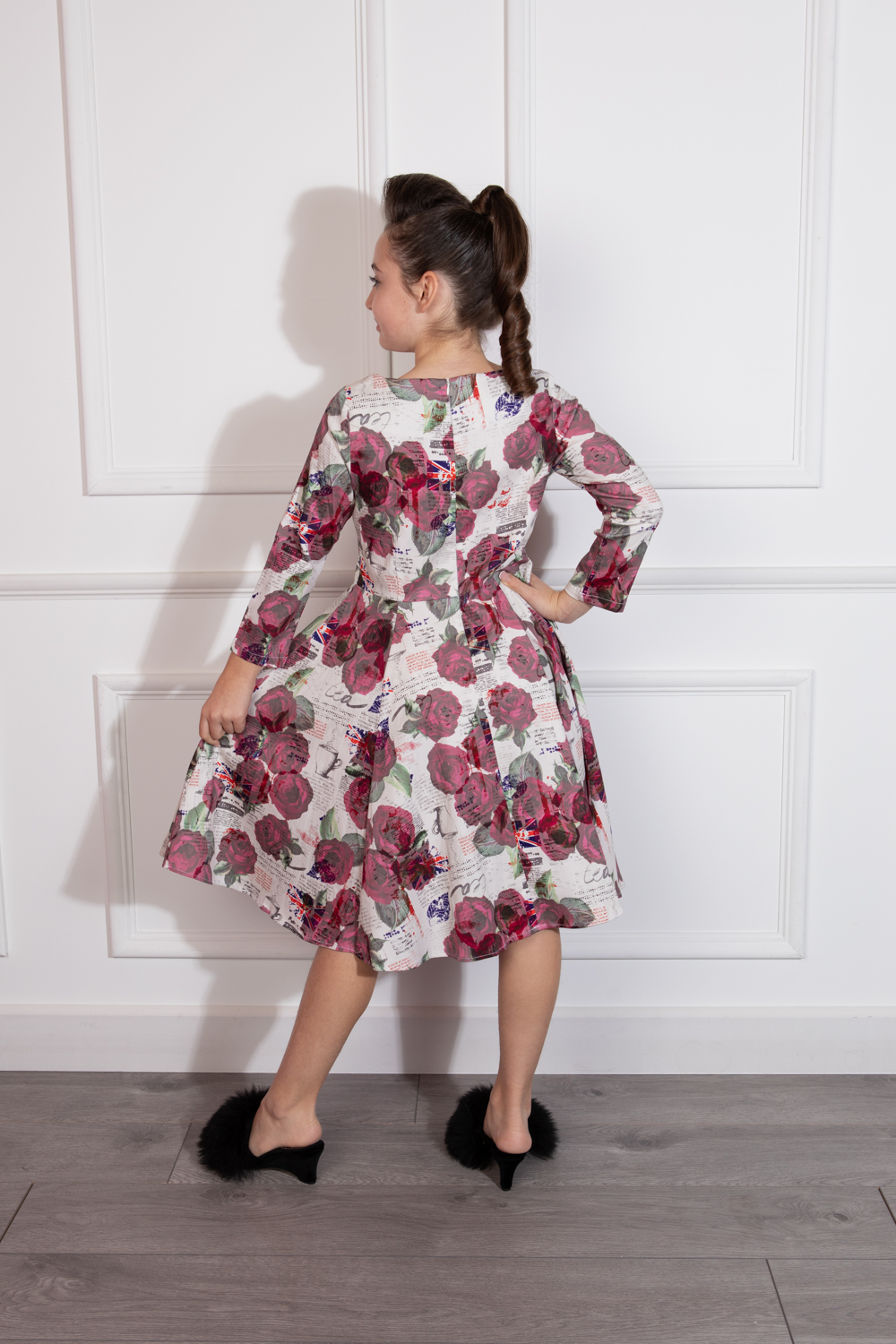 Tilly Tea Party Swing Dress in Kids